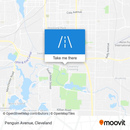 Penguin Avenue map