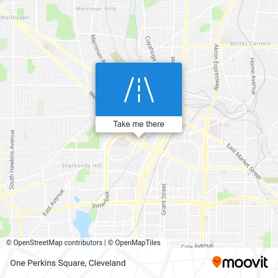 One Perkins Square map