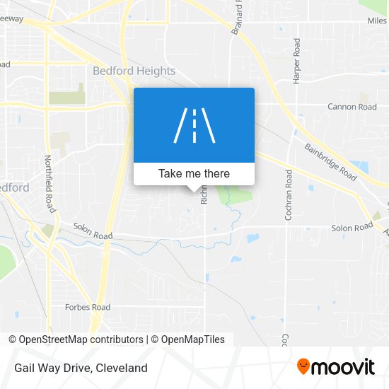 Mapa de Gail Way Drive