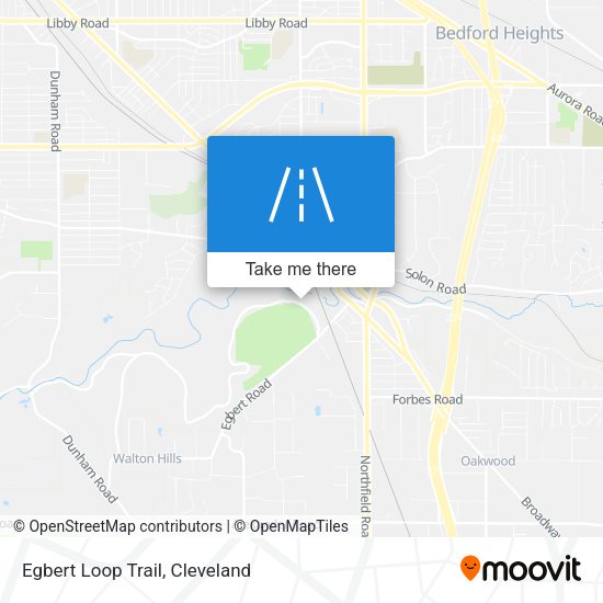 Mapa de Egbert Loop Trail