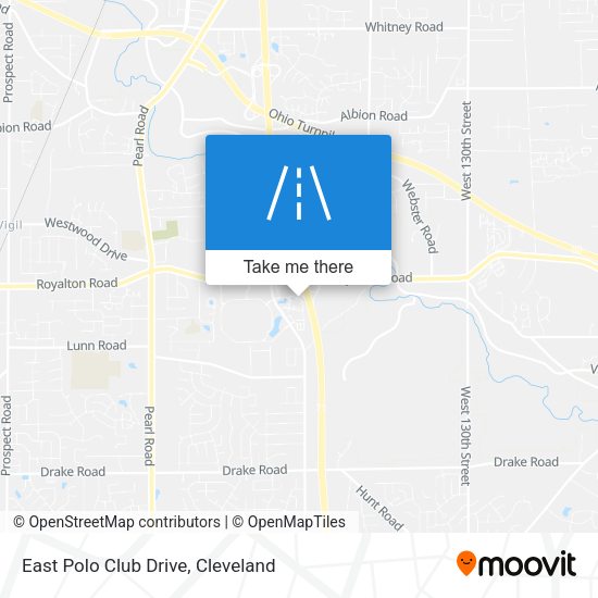 East Polo Club Drive map