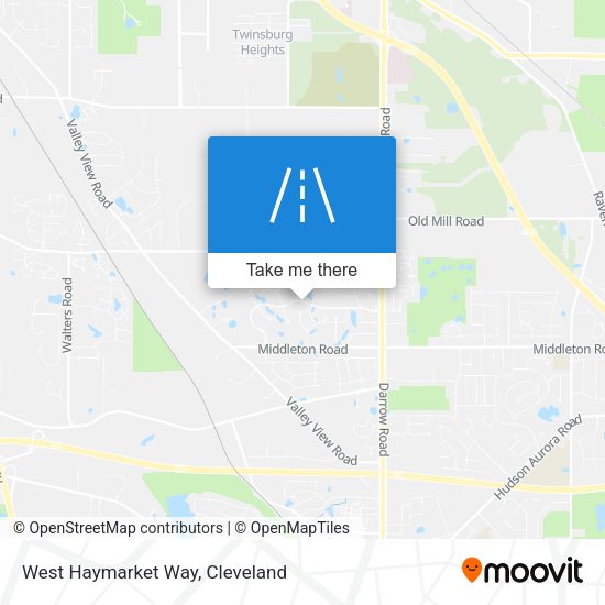 West Haymarket Way map