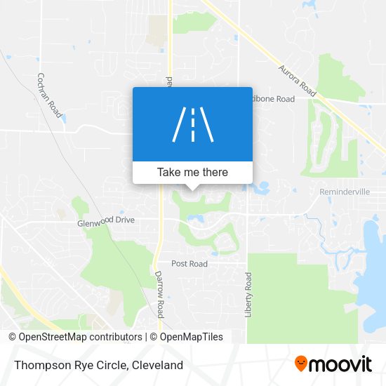 Mapa de Thompson Rye Circle
