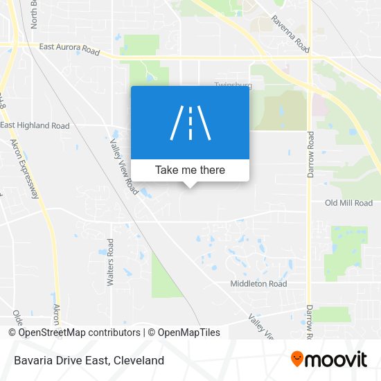 Bavaria Drive East map