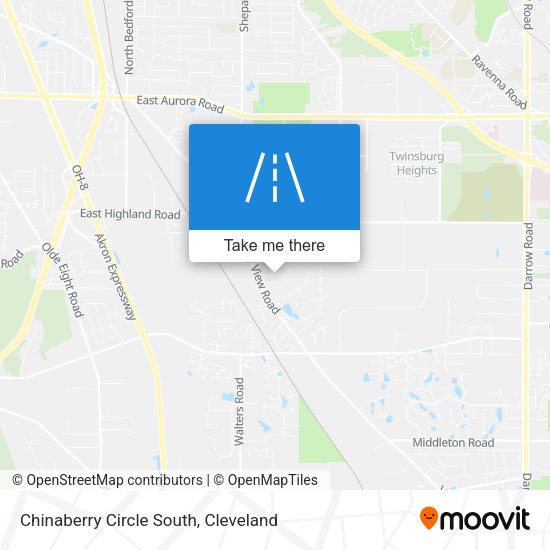 Chinaberry Circle South map