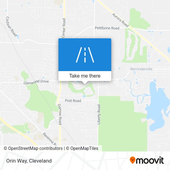 Mapa de Orin Way