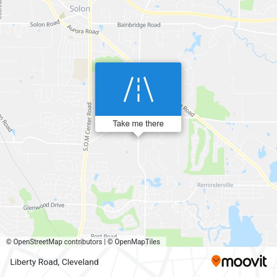 Liberty Road map