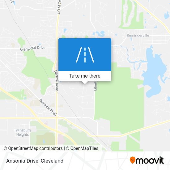 Mapa de Ansonia Drive
