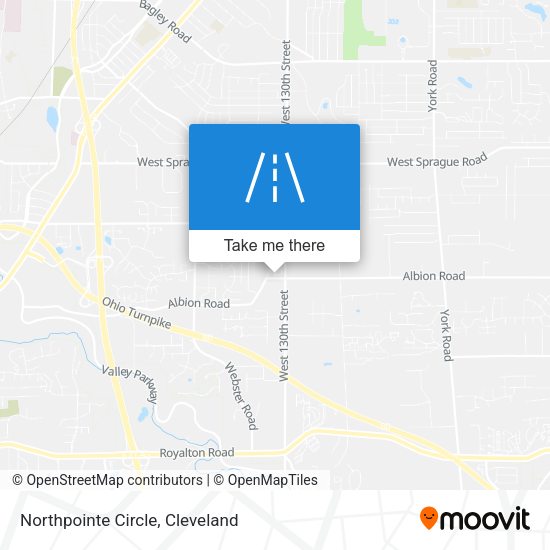 Mapa de Northpointe Circle