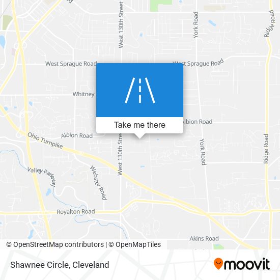 Shawnee Circle map