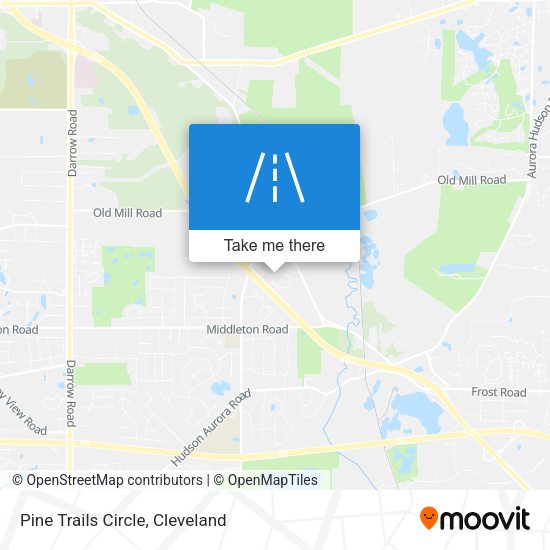 Pine Trails Circle map