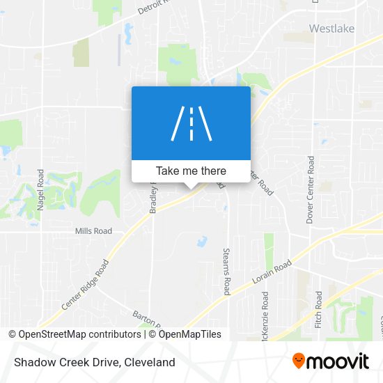 Shadow Creek Drive map