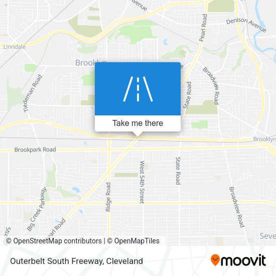 Outerbelt South Freeway map