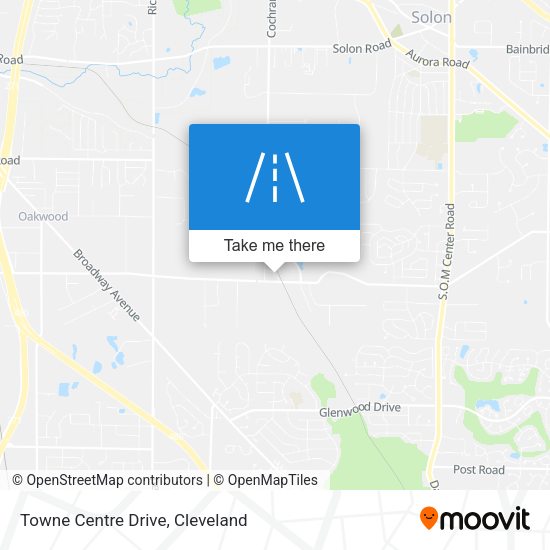 Towne Centre Drive map