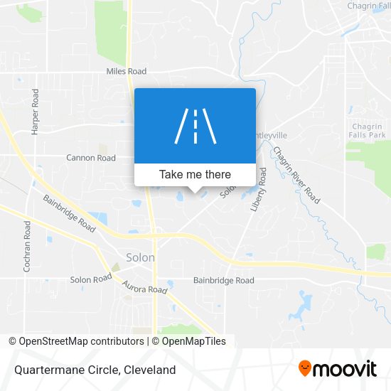Quartermane Circle map