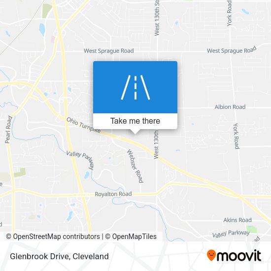 Mapa de Glenbrook Drive