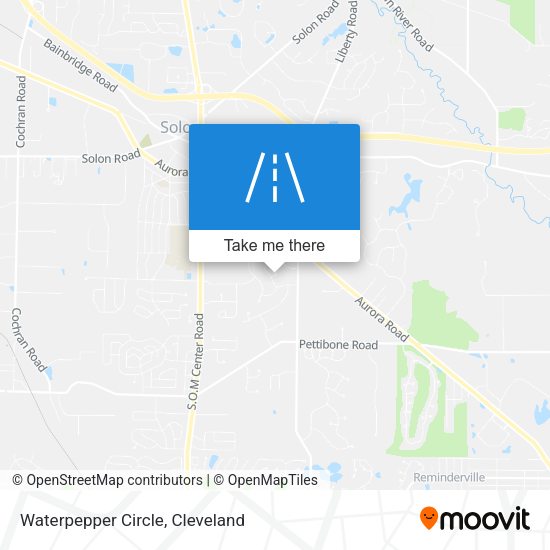 Mapa de Waterpepper Circle