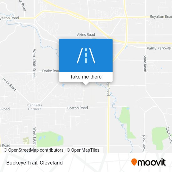 Mapa de Buckeye Trail