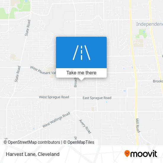 Mapa de Harvest Lane