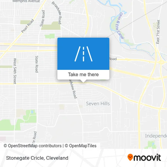 Stonegate Cricle map
