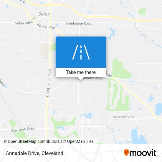Mapa de Annadale Drive