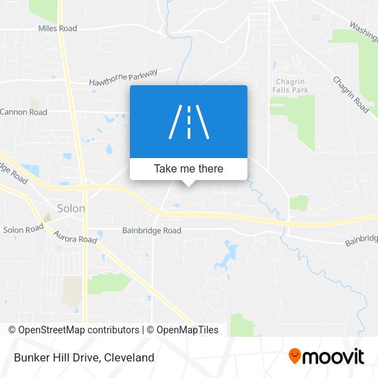 Bunker Hill Drive map