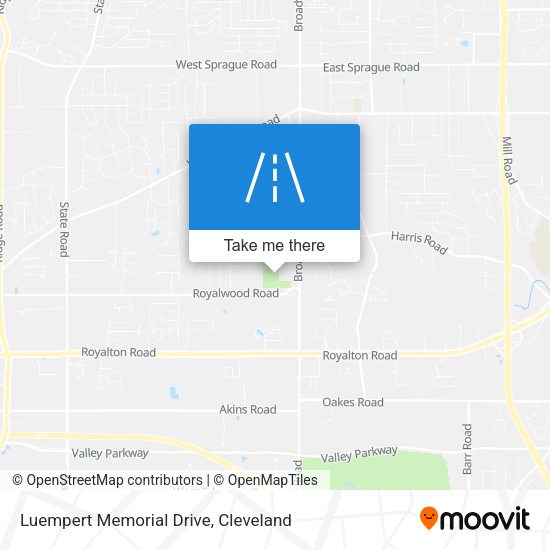 Mapa de Luempert Memorial Drive