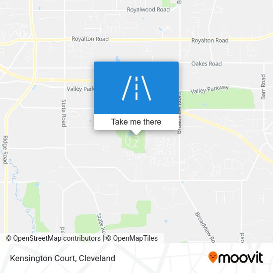 Kensington Court map
