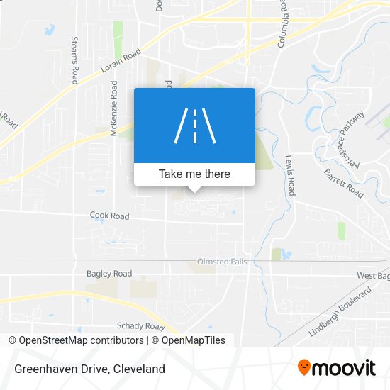 Greenhaven Drive map