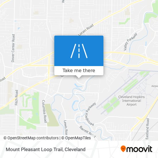 Mount Pleasant Loop Trail map