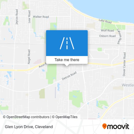 Mapa de Glen Lyon Drive