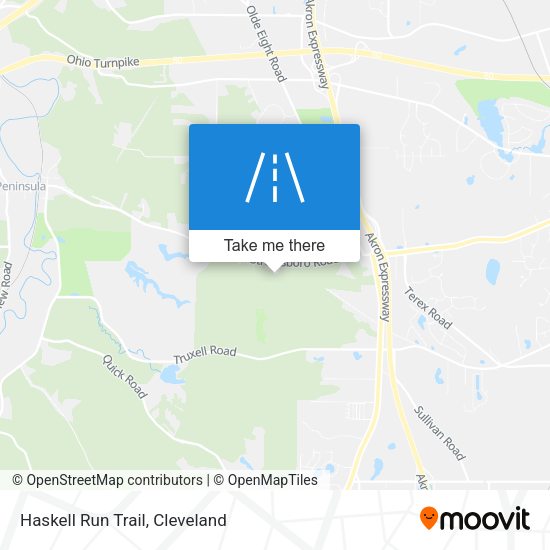 Mapa de Haskell Run Trail
