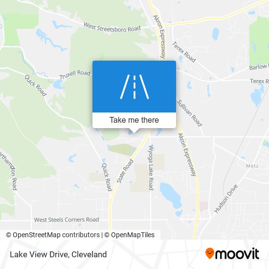 Lake View Drive map