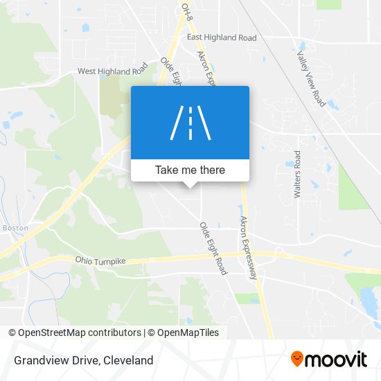 Grandview Drive map