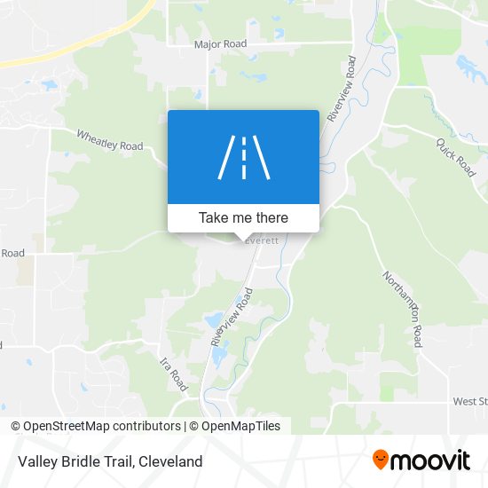 Valley Bridle Trail map