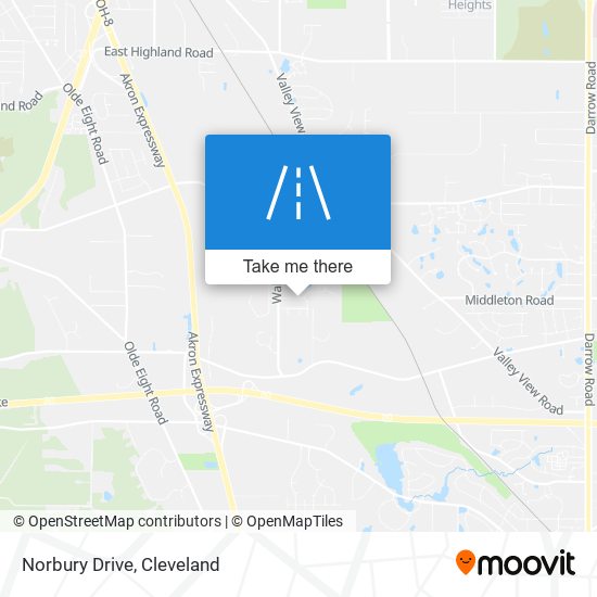 Norbury Drive map