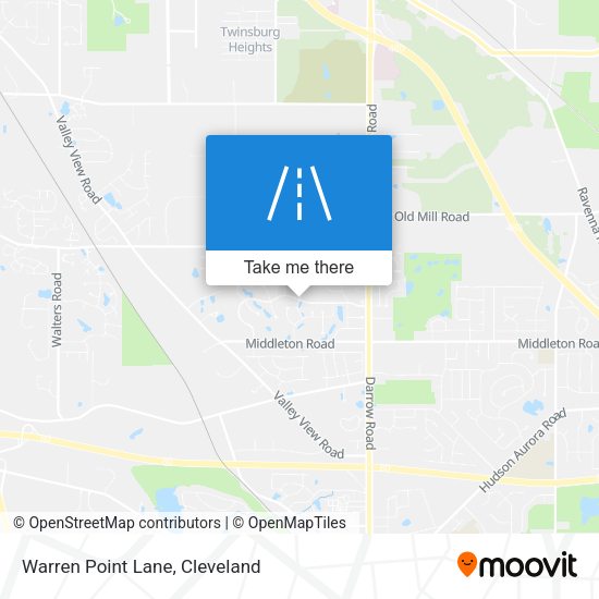 Mapa de Warren Point Lane