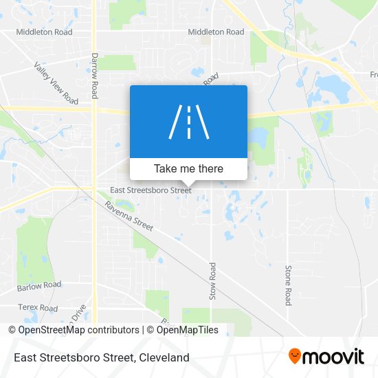 Mapa de East Streetsboro Street