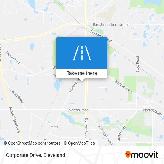 Mapa de Corporate Drive