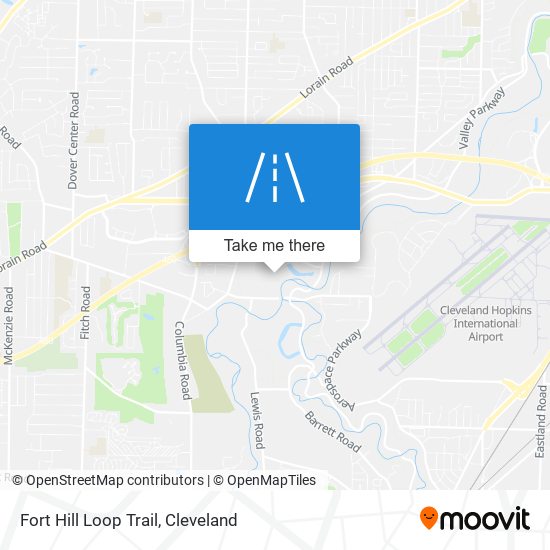 Mapa de Fort Hill Loop Trail