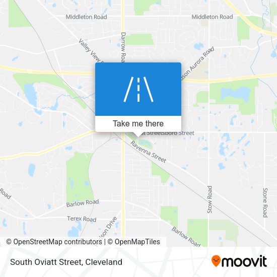 South Oviatt Street map