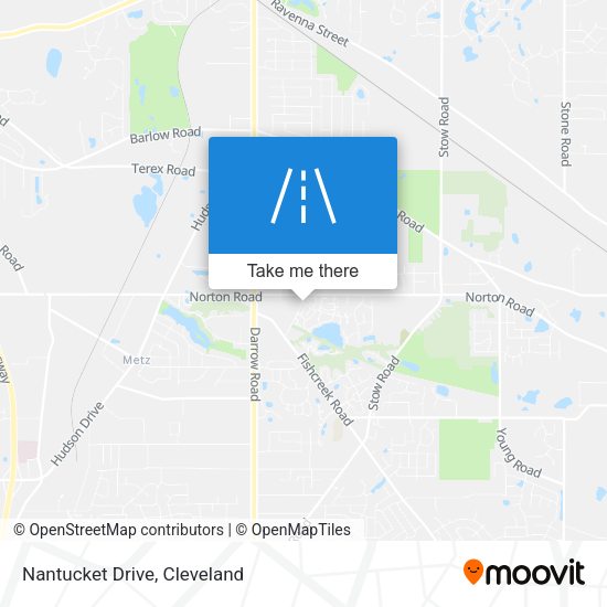 Mapa de Nantucket Drive