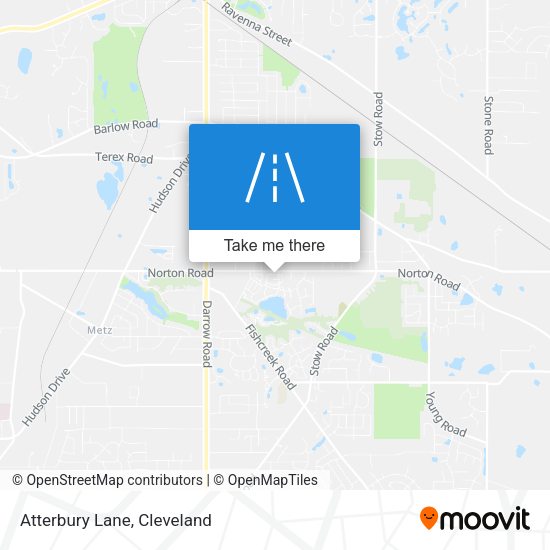Mapa de Atterbury Lane