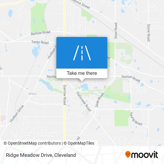 Ridge Meadow Drive map