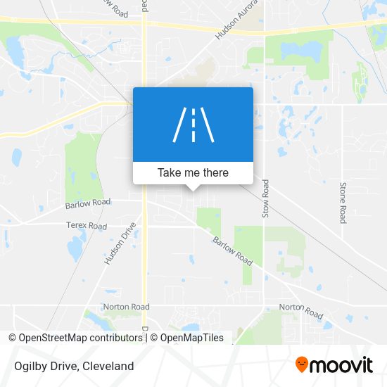 Mapa de Ogilby Drive