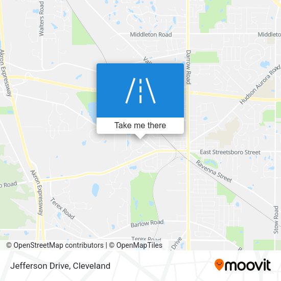 Mapa de Jefferson Drive