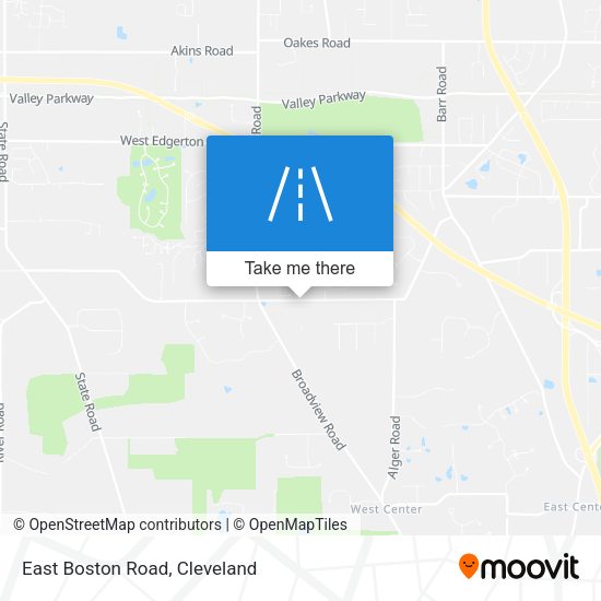 East Boston Road map