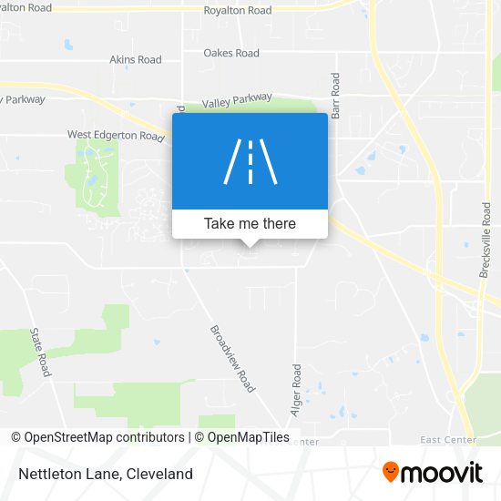 Nettleton Lane map