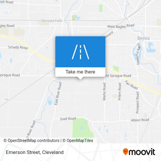Mapa de Emerson Street