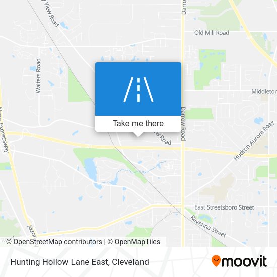 Mapa de Hunting Hollow Lane East